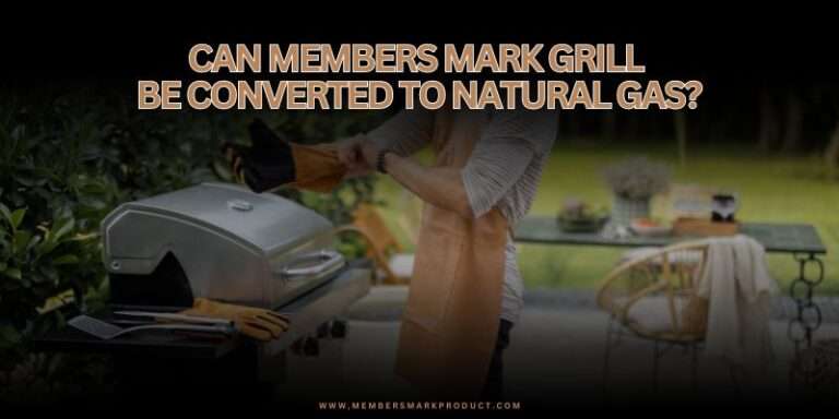 Can Members Mark Grill be Converted to Natural Gas