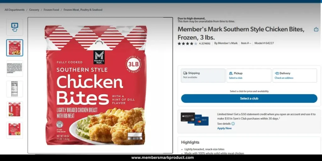 Members Mark Southern Style Chicken Bites - Best Member's Mark Products 