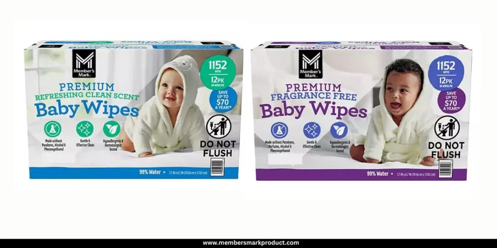 Member's Mark Baby Wipes.