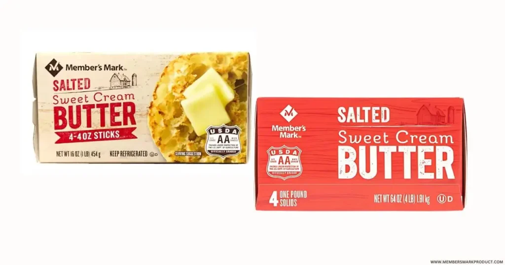 Member's Mark Salted Sweet Cream Butter sticks or blocks 