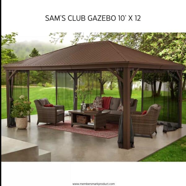 Sam’s Club 12x16 Gazebo - Member's Mark Alameda Pavilion