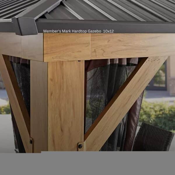 Sam'sClub 10x12 Aluminum Steel Member's Mark Hardtop Gazebo