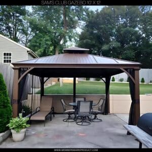 Sam's Club Gazebo 12X12 - Member's Mark Pavilion Salemo