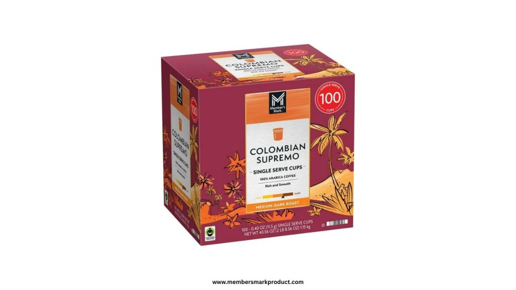Member’s Mark Colombian Supremo Medium-Dark Roast Coffee Pods